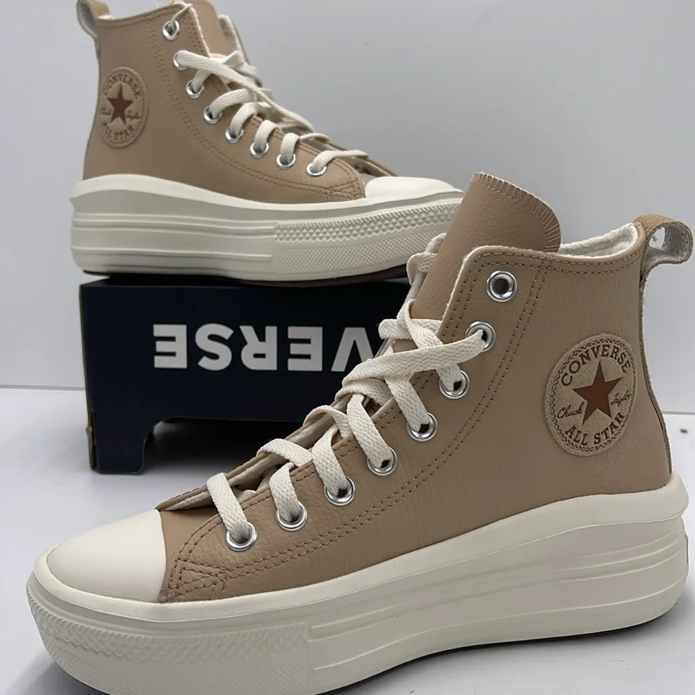 Converse WMNS Tan High-Top Leather Platform Sneakers A09261C
CTAS MOVE HI WARM - Picture 15 of 16